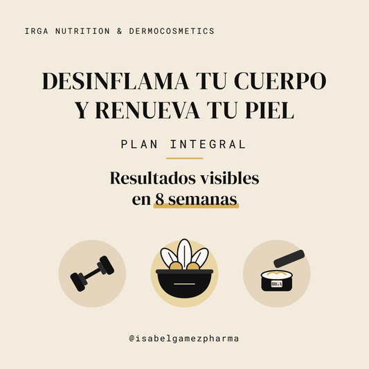RETO 8 SEMANAS- DESINFLAMA TU CUERPO Y RENUEVA TU PIEL